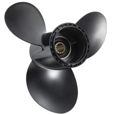VQPROPs OEM Upgrade 11 1/2x13 Aluminum Boat Outboard Propeller fit Suzuki Engines 35-65 HP 13 Spline Tooth Parts No.58100-88L41-019,RH