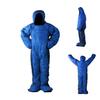 Adult Sleeping Bag Full Body Wearable Suit, Lightweight Mummy Style Cold Weather Sleeping Bag, 3-4 Seasons Warm Human Shaped Sleeping Wear with Arms and Legs for Backpacking Indoor Outdoor view 1