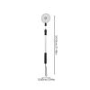 DECHOUS 1pc Telescopic Ice Scoop for Fishing Straining Skimmer Tool Wire for Quick Slush Removal Accessory for Fishing Gear view 2
