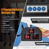 Giantex Folding Basketball Arcade Game - Electronic Hoop with 8 Game Modes, 4 Balls, 2 Hoops, Air Pump, LCD Scoreboard - For Adults & Kids view 2