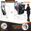 Giantex Folding Basketball Arcade Game - Electronic Hoop with 8 Game Modes, 4 Balls, 2 Hoops, Air Pump, LCD Scoreboard - For Adults & Kids view 3