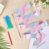 KINBOM 2pcs Dance Ribbons, 2m Kids Long Gymnastics Ribbon Twirling Ribbons Dancing Ribbon Streamers for Artistic Dance Training Party, with Ribbon Dancer Wand (Mixed Color+ Sparkling) view 3