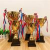 YASAT Metal Award Trophy Cup Gold Award Trophy Cups Award Trophy Cup for Children Adult, Trophy Awards for Party, Props, Rewards, Winning Prizes, Competitions (Size : 13.1 * 7") view 4