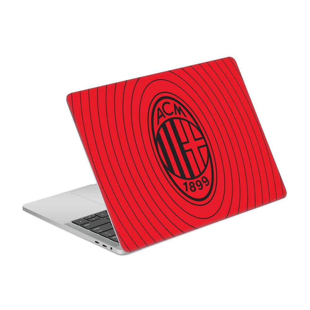 Head Case Designs Officially Licensed AC Milan Red and Black Art Vinyl Sticker Skin Decal Cover Compatible with MacBook Pro 13" A2338