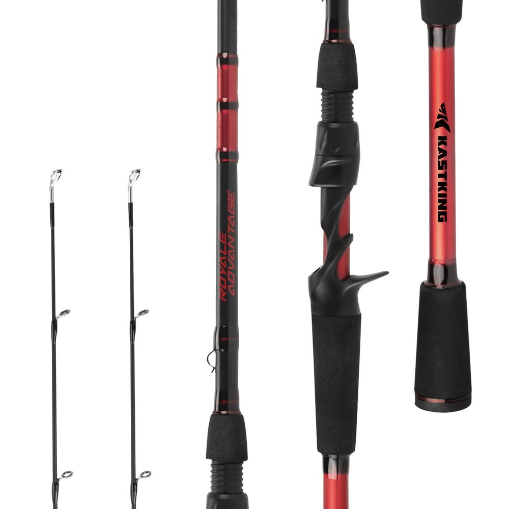 KastKing Royale Advantage,Casting Fishing Rods 7'3" MH