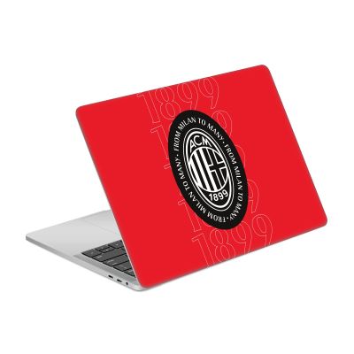 Head Case Designs Officially Licensed AC Milan 1899 Black Logo Art Vinyl Sticker Skin Decal Cover Compatible with MacBook Pro 13" A2338