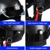 Motorcycle Retro Half Helmet Open Face Fashion Cap Helmet Street Helmet with Sunshield Bicycle Scooter Moped Helmet DOT Certified Outdoor Four Seasons for Adults Men Women -A-Large view 3