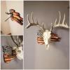 Taivoze European Mount Skull Hanger, USA Flag Decor Hooker Pedestal, Deer Antler Mounting Kit, Perfect Prey Display Rack for Hanging and Mounting Taxidermy Deer Antlers and Other Skulls, DH001 view 3