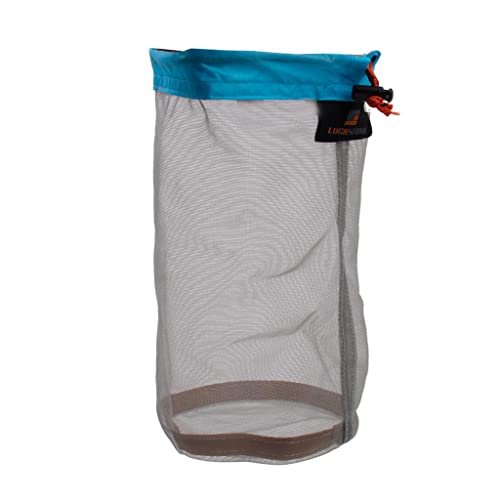 Drawstring Mesh Stuff Sack Storage Pouch for Sleeping Bag Clothes Down Jacket Carry (XXL)