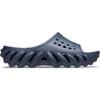 Crocs Unisex-Adult Echo Slides, Storm, 12 Women/10 Men view 2