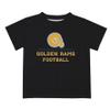 Albany State Rams Football Black Short Sleeve Boys Tee Shirt - Classic T-Shirts for Toddlers, Infant Kids and Young Boys in Soft & Moisture Wicking Performance Fabric  100% Polyester view 1