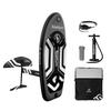 Spatium Unpowered Hydrofoil Boards Inflatable Foil Board Foiling Surfing with F200 Foil Boarding Without Motor,Dark Grey 145L Hydro Foil Board with F200 Foil view 1