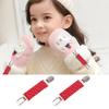 Eco-Fused Mitten Clips and Hat Clip - Never Lose Mittens, Gloves, Beanie Caps Again - Strong Clips for Secure Attachment (Red) view 3