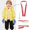 Eco-Fused Mitten Clips and Hat Clip - Never Lose Mittens, Gloves, Beanie Caps Again - Strong Clips for Secure Attachment (Red) view 4