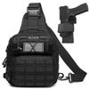ATBP Tactical Sling Backpack Bag Pack for Men Military One Strap Shoulder Backpack Crossbody Bag With Holster 10 Liters view 1
