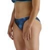 TYR Women's Standard Durafast Elite Classic Bikini Swimsuit Bottom, Teal/Multi X-Small view 3