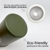 Pubgeer 4pcs Camping Cup 11oz Wilderness Theme Pattern 18/8 Stainless Steel for Outdoor Picnic Hiking Fishing Pint cup Tumbler Gift 4 colors view 4