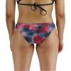 TYR Women's Durafast Elite Classic Bikini Swimsuit Bottom, Red/Multi, Large view 2