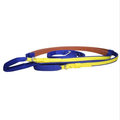 Tack Shack of Ocala Nylon Race Reins, Race Reins, Nylon Reins, Reins for Horses, Nylon Reins for Horses, Buckle End Reins, Loop End Reins