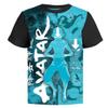 Avatar The Last Airbender Graphic T-Shirts 3 Pack for Boys 8 Wh/Bk/Tq SS view 4