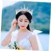 LALAFINA Style Bride Elegant Wedding Headdress for Women Lightweight for Special Occasions Parties and Formal Events view 3