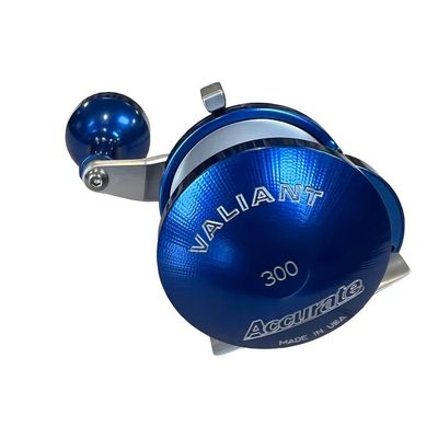 Accurate BV-300L Blue Silver Left Hand Reel
