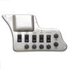 Lund Boat Switch Panel 2158974 | 10 1/4 x 5 7/8 Inch Silver view 1