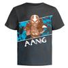 Avatar The Last Airbender Graphic T-Shirts 3 Pack for Boys 8 Bk/Gy/Bl SS Black/Grey/Blue view 2