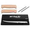 EZSMITH Knife Making Kit - Fisherman's Filet - DIY Fixed Blade - (Blade Blank & Pinstock w/Cherry Handle Scales) - (Gift Boxed) - (USA Design) - (by KnifeKits) view 1