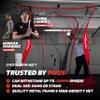 PowerNet Hanging Dual Use Practice Net for Baseball & Softball Training, Hang on Garage or Connect to 7x7 PowerNet Frame, Backstop Screen for Hitting & Pitching (Net Only) view 2