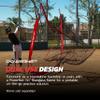PowerNet Hanging Dual Use Practice Net for Baseball & Softball Training, Hang on Garage or Connect to 7x7 PowerNet Frame, Backstop Screen for Hitting & Pitching (Net Only) view 4