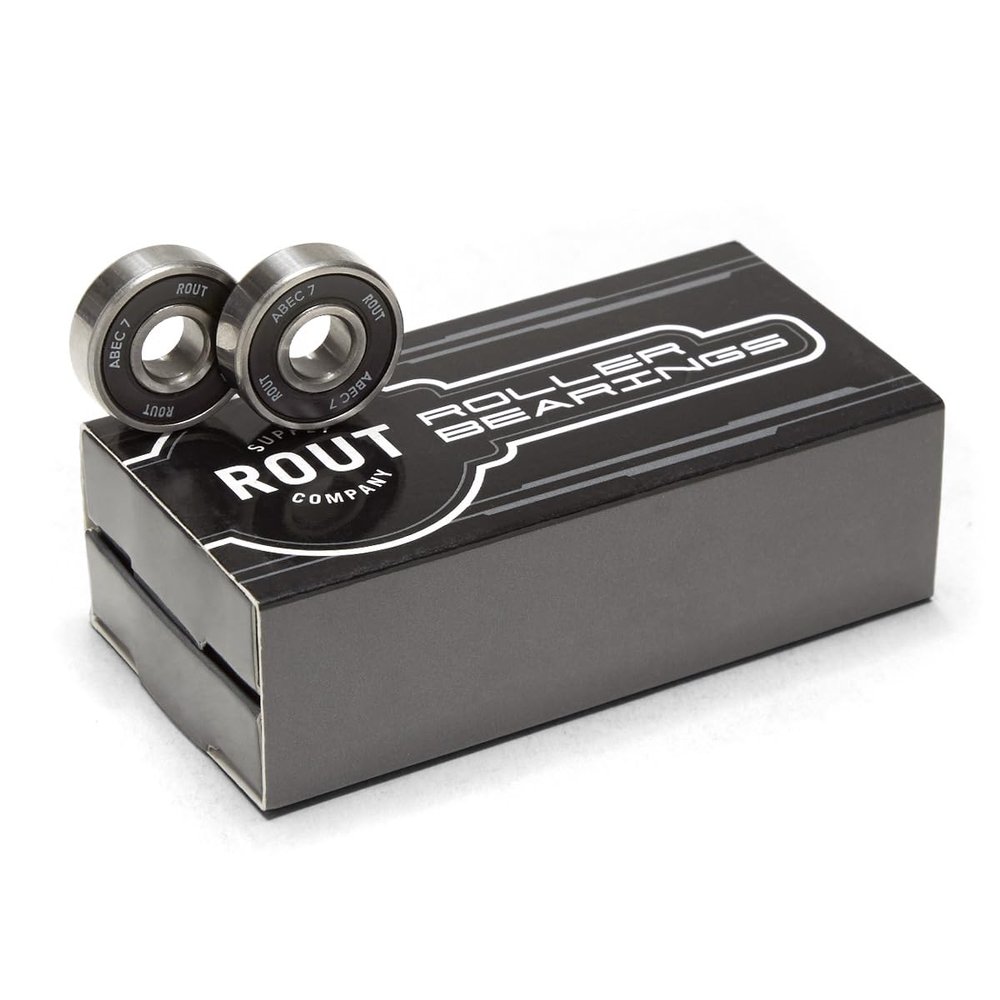 Rout Supply Co. Roller Bearings - 16 Pack - 8mm