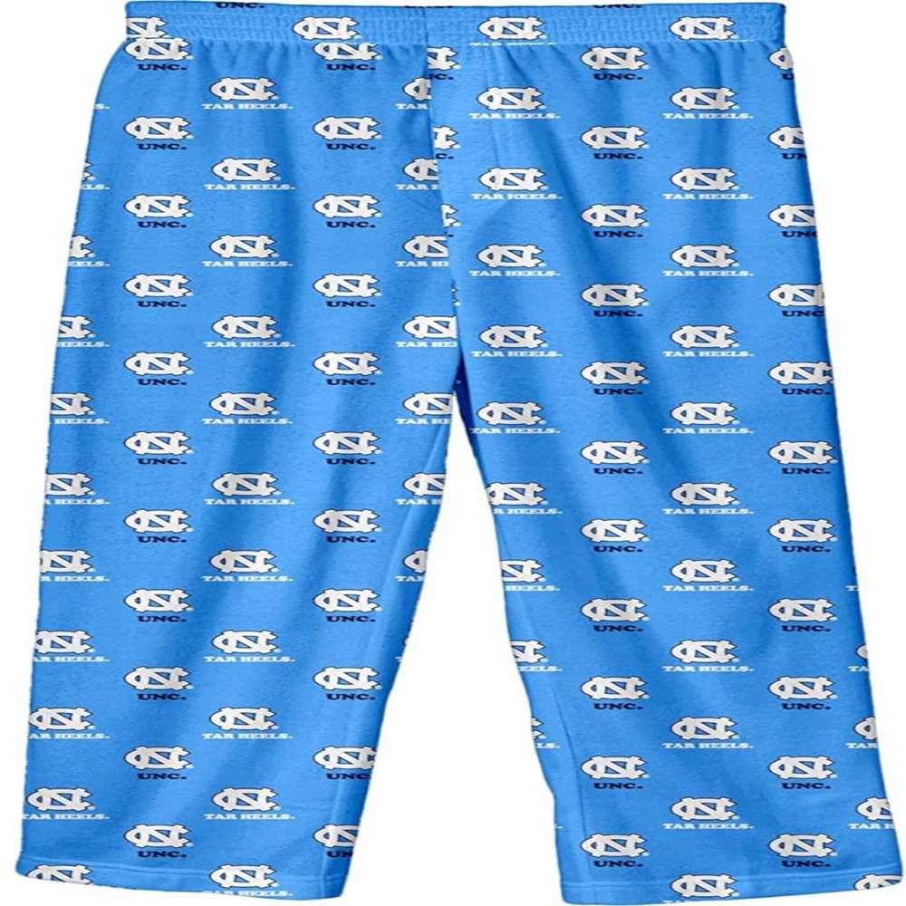 Youth North Carolina Tar Heels Pajama Knit Pants (as1, Alpha, l, Regular) Light Blue