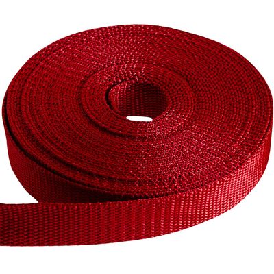 TECEUM 2 Inch Webbing Red 50 Yards 2 Heavy-Duty Wide Webbing for Outdoors Indoors Crafting DIY nw