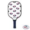 Ame & Lulu Drop Shot Pickleball Paddle | Durable Fiberglass Surface, 0.51" Honeycomb Interior | Sweat-Proof Grip | Lightweight and Versatile for All Skill Levels - Rainbow view 3