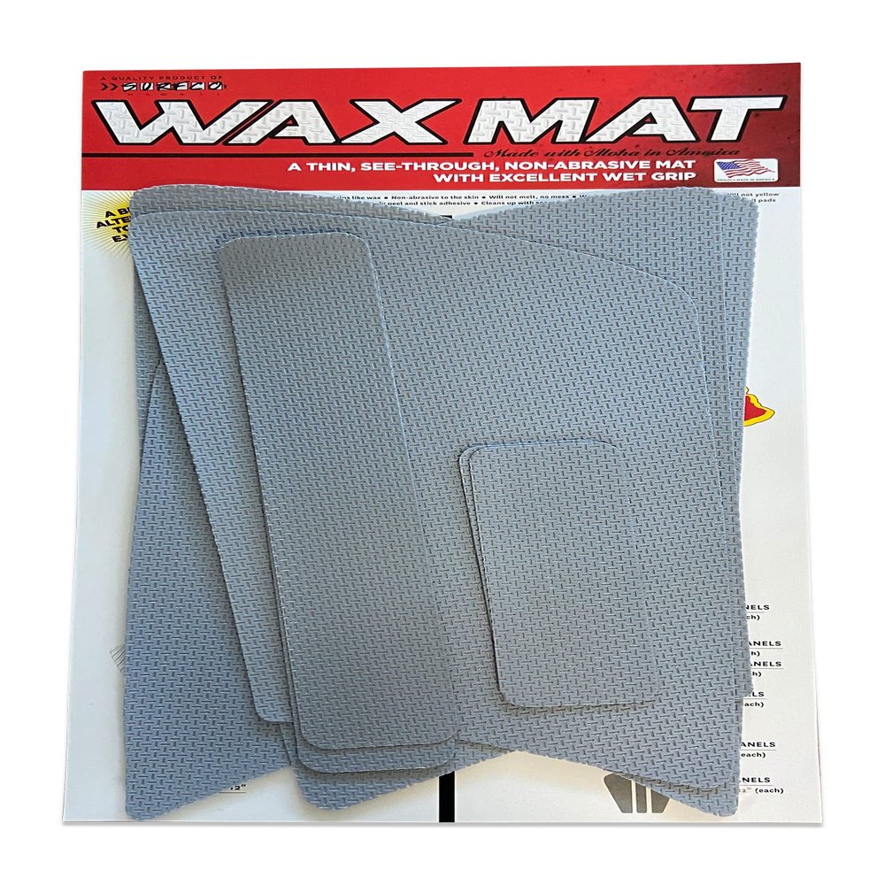 SurfCo - Wax Mat Kit - SUP Progressive Deck (5 feet), no Mess Surfboard Wax Alternative Gray