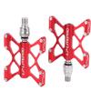 Quick Release Pedals for Brompton Pair RED view 1