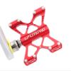 Quick Release Pedals for Brompton Pair RED view 3