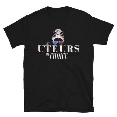 My Uterus My Choice Black