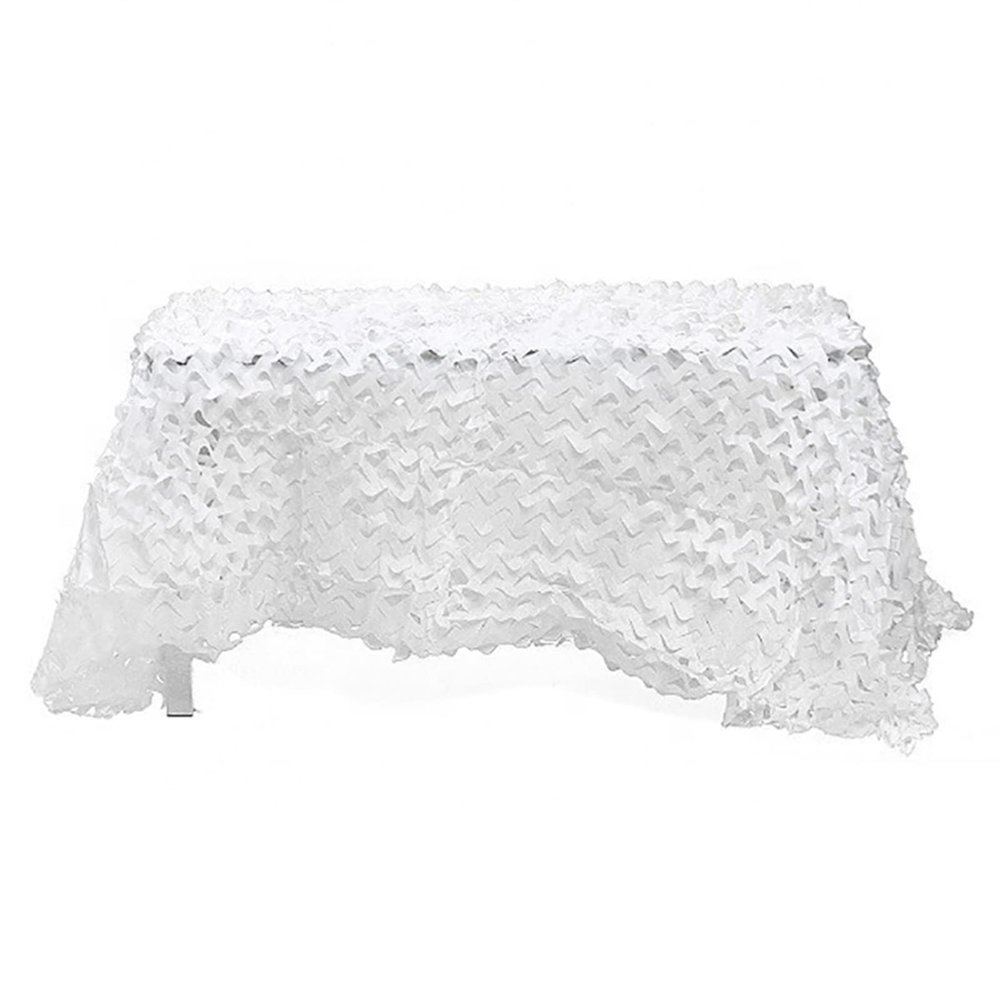 Camo Netting,Bulk Rolls,Camouflage Netting Tarp,White Camo Netting,Very Suitable for Awnings,Camping,Shooting,Army Sunscreen Nets,Party Decoration Photography Background,5*15(16.4*49.21ft)