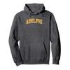 Adelphi Panthers Retro Arch Pullover Hoodie view 1