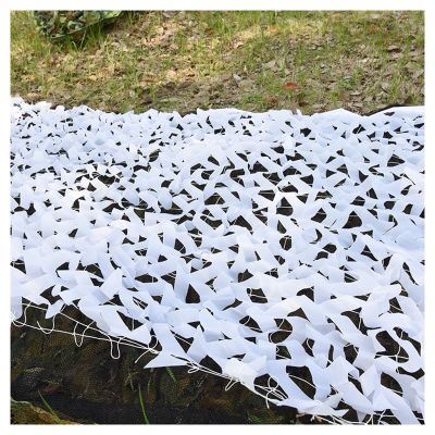 ZXCASDF Camo Netting,White Camo Netting,Bulk Rolls,Camouflage Netting Tarp,Very Suitable for Awnings,Camping,Shooting,Army Sunscreen Nets,Party Decoration Photography Background,5 * 7(16.4 * 22.97ft)