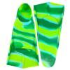 Fadgesy Swimming Training Fins,Comfortable Silicone Flippers for Swimming and Diving,Size Suitable Kids Girls Boys Adults (Small, GreenGrassland) view 2