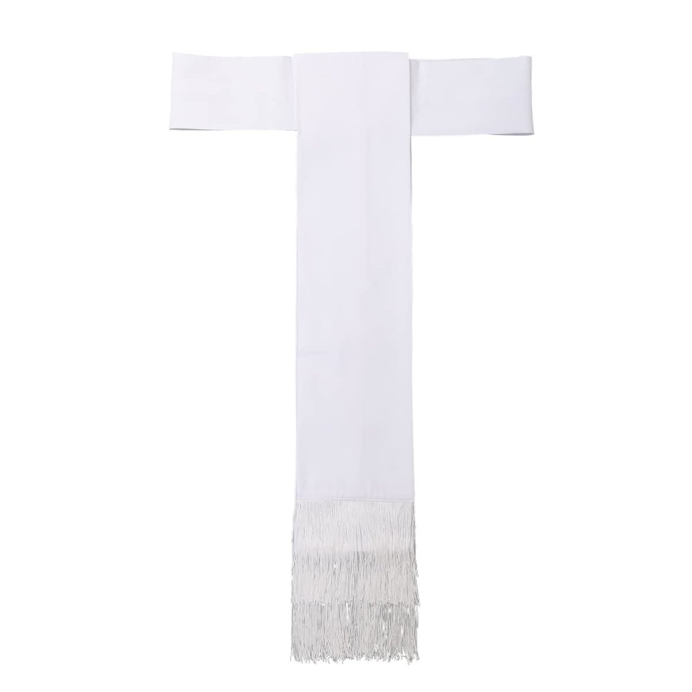 BLESSUME Priest Waist Belt Soutane Roman Choir Cassock Band Cincture Belt