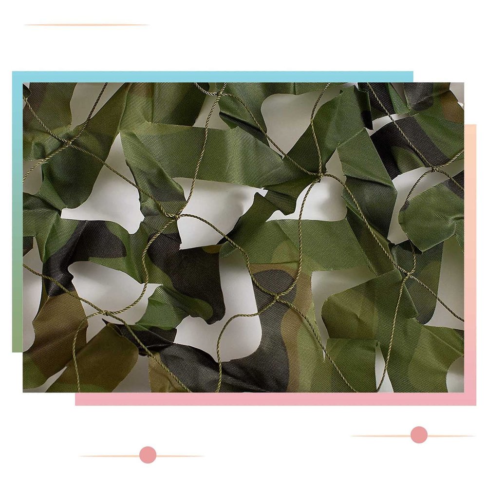 KOOEIN Camouflage Netting, 33m, 34mForest Army Camouflage Netting, Privacy Screen, Mass roll Camouflage Netting, camo Netting for Tent, car Parking,Jungle-1.53m/4.99.8ft
