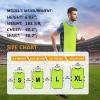 Graunton Pinnies Scrimmage Team Practice Vests Jerseys for Children Youth Teen & Adult for Sports Basketball, Soccer, Football,Breathable(12 Jerseys), Large, 6 Green + 6 Orange view 3