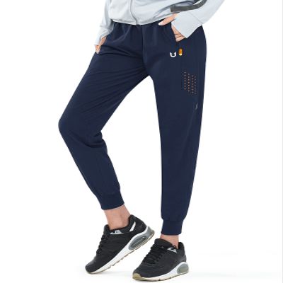 NORTHYARD Women's Running Athletic Pants Track Lightweight Joggers Workout Jogging Casual Sweatpants with Zipper Pockets Navy 2XL