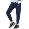 NORTHYARD Women's Running Athletic Pants Track Lightweight Joggers Workout Jogging Casual Sweatpants with Zipper Pockets Navy 2XL view 1