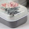 32Pcs Mini Flower Tin Trinket Jewelry Organizer Box Tinplate Storage Case with Lid Small Rectangular Bead Container for Storage of Small Items, Crafts, Christmas stocking stuffers(flower) view 4