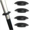 Berfi Life Kayak Paddle Drip Rings 4 Pieces for Kayak Canoe Rafting Paddles Shaft, Universal Kayak Durable Splash Guards Paddle Accessories